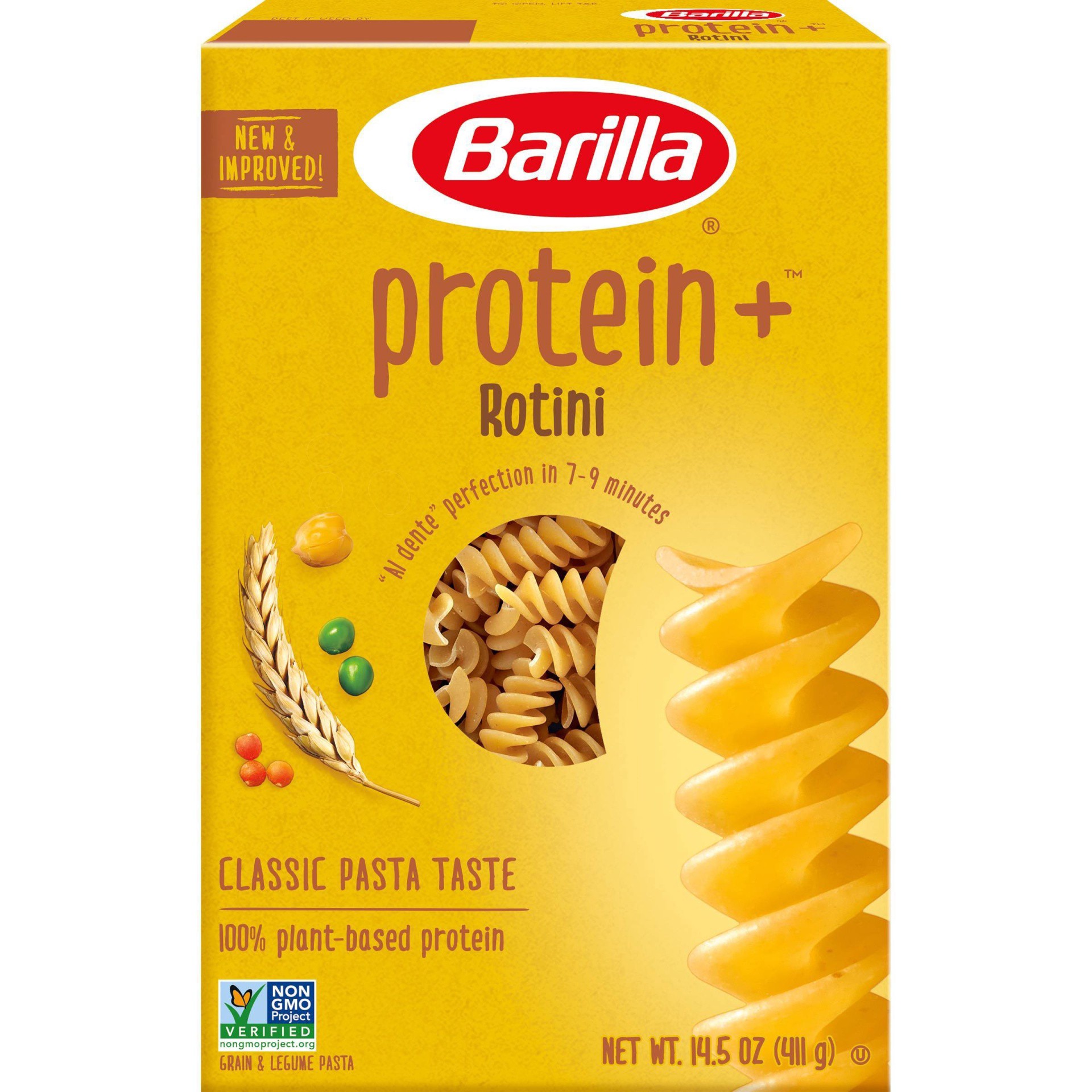 slide 1 of 8, Barilla Protein+ Rotini, 14.50 oz