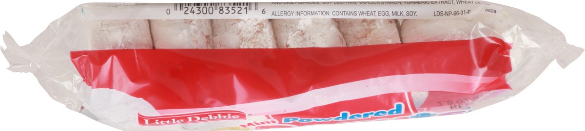 slide 6 of 9, Little Debbie Mini Powdered Donuts 2.8 oz, 2.8 oz