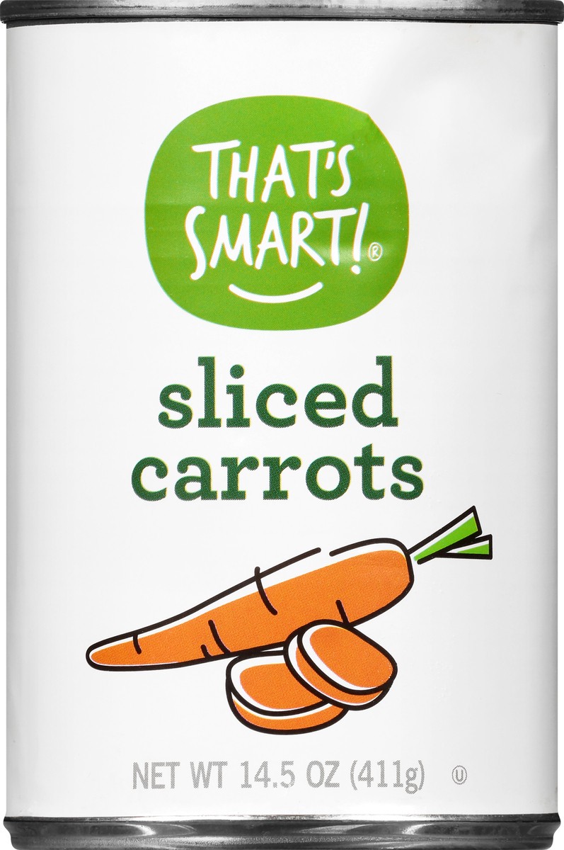 slide 7 of 13, That's Smart! Sliced Carrots 14.5 oz, 14.5 oz
