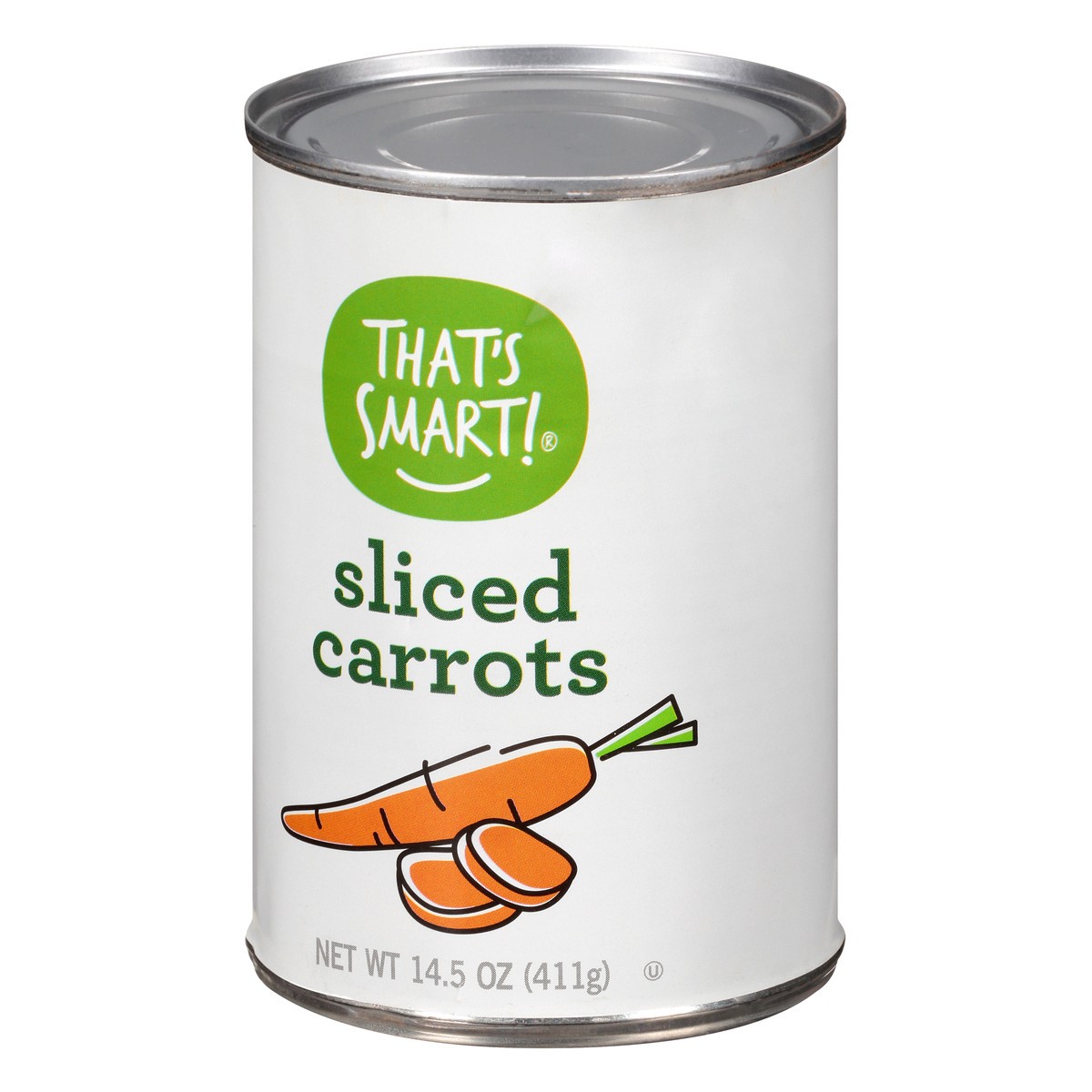 slide 13 of 13, That's Smart! Sliced Carrots 14.5 oz, 14.5 oz