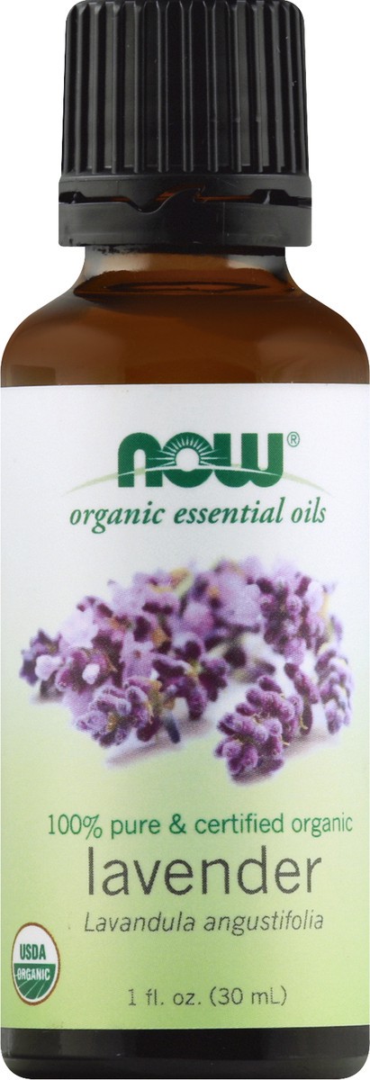 slide 3 of 7, NOW Lavender Oil, Organic - 1 fl. oz., 1 oz