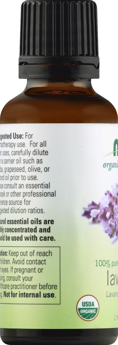 slide 4 of 7, NOW Lavender Oil, Organic - 1 fl. oz., 1 oz