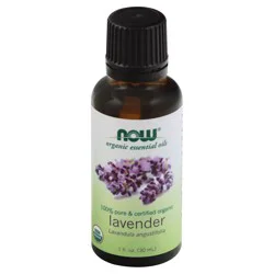 NOW Organic Lavender Oil - 1 fl oz
