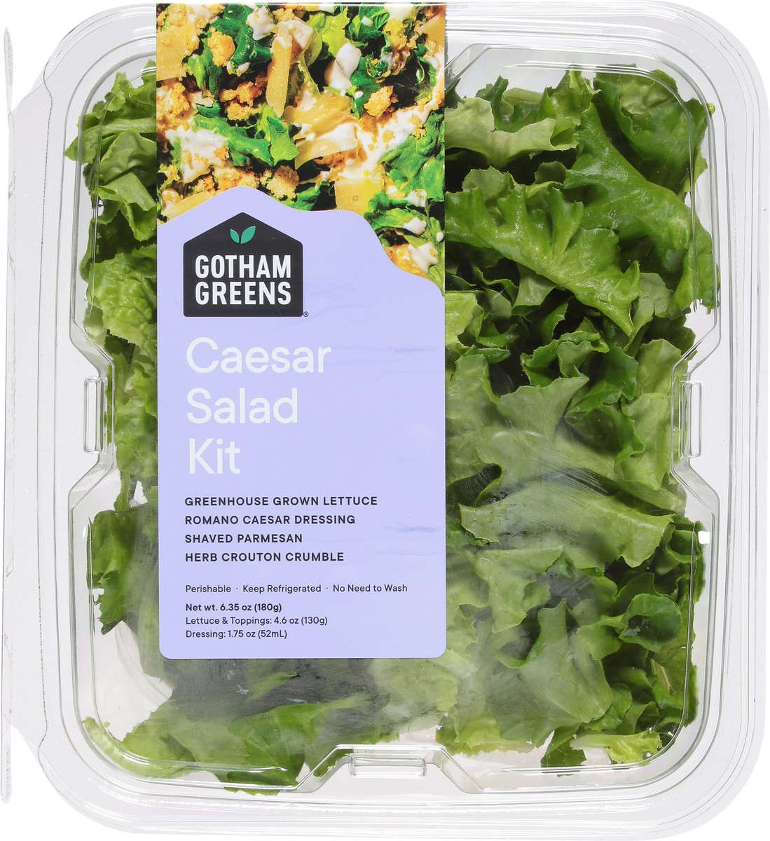 slide 8 of 14, Gotham Greens Caesar Salad Kit 6.35 oz, 6.35 oz