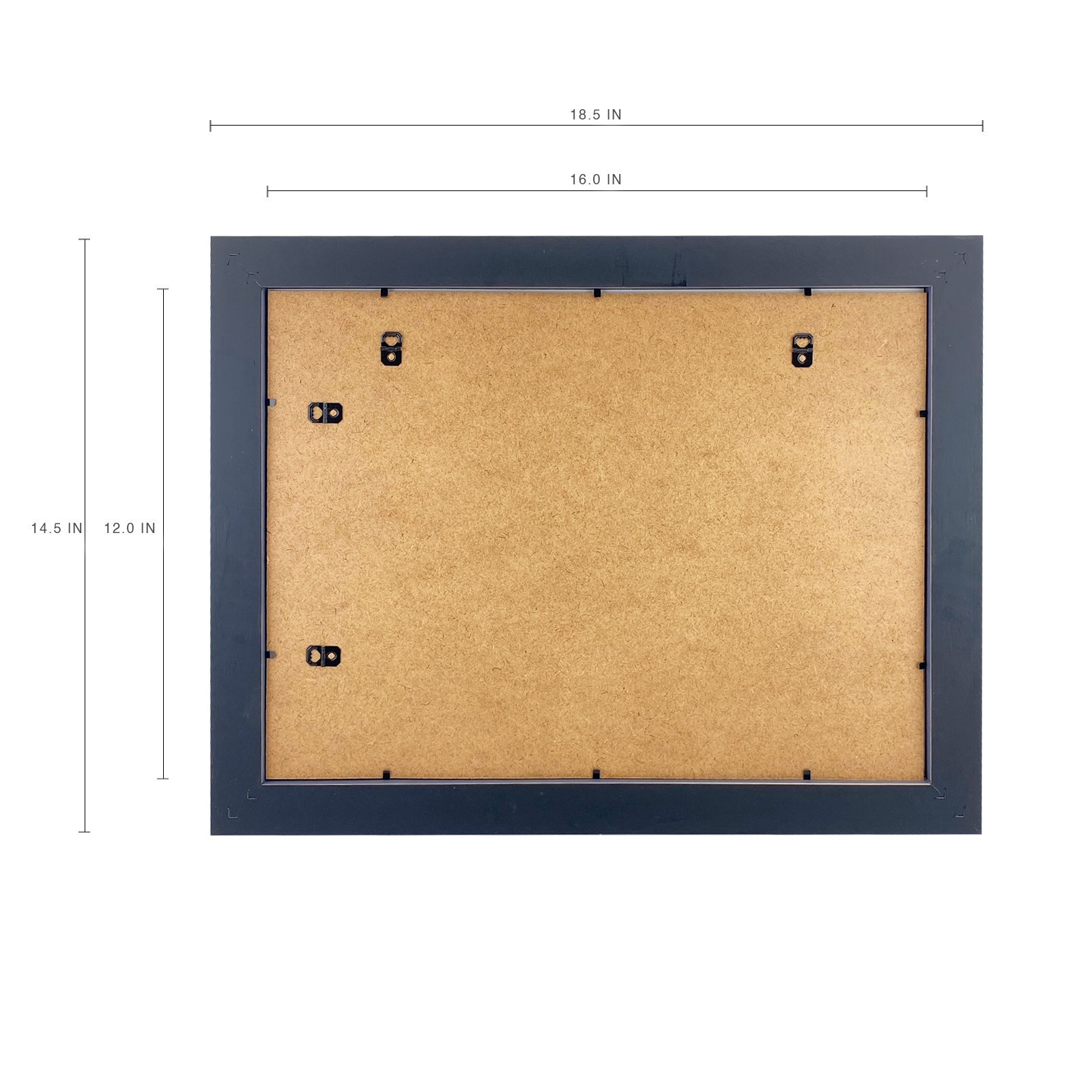 slide 6 of 6, Home Distressed Gray Barnwood Frame By Studio Decor, 12 in x 16 in