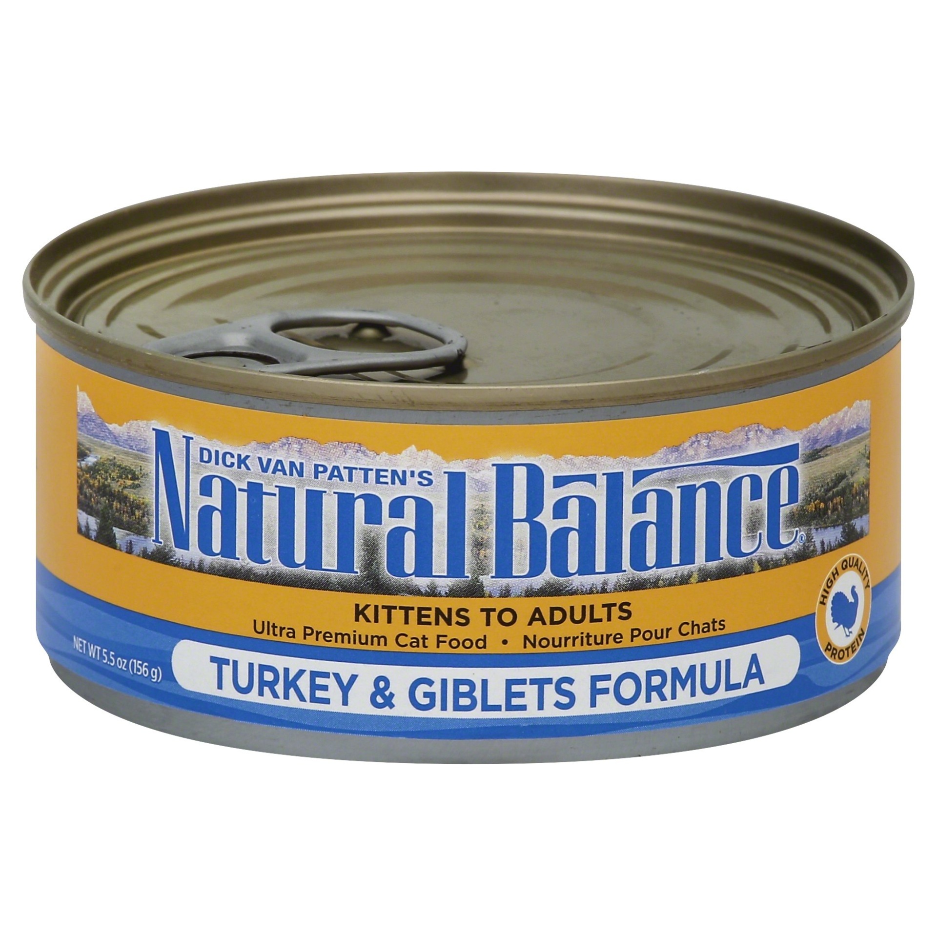 slide 1 of 7, Natural Balance Cat Food 5.5 oz, 5.5 oz