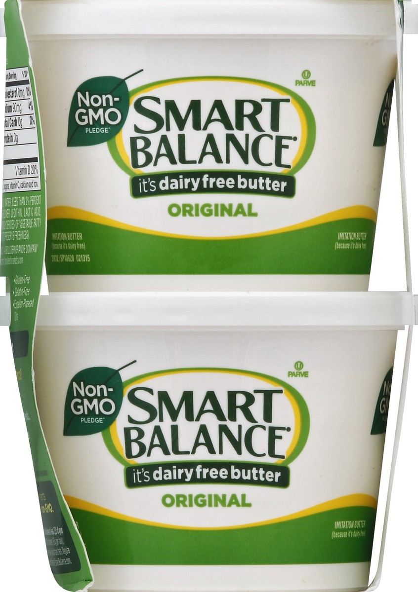 slide 3 of 4, Smart Balance Original Buttery Spread, 7.5 OZ (Pack of 2), 15 oz