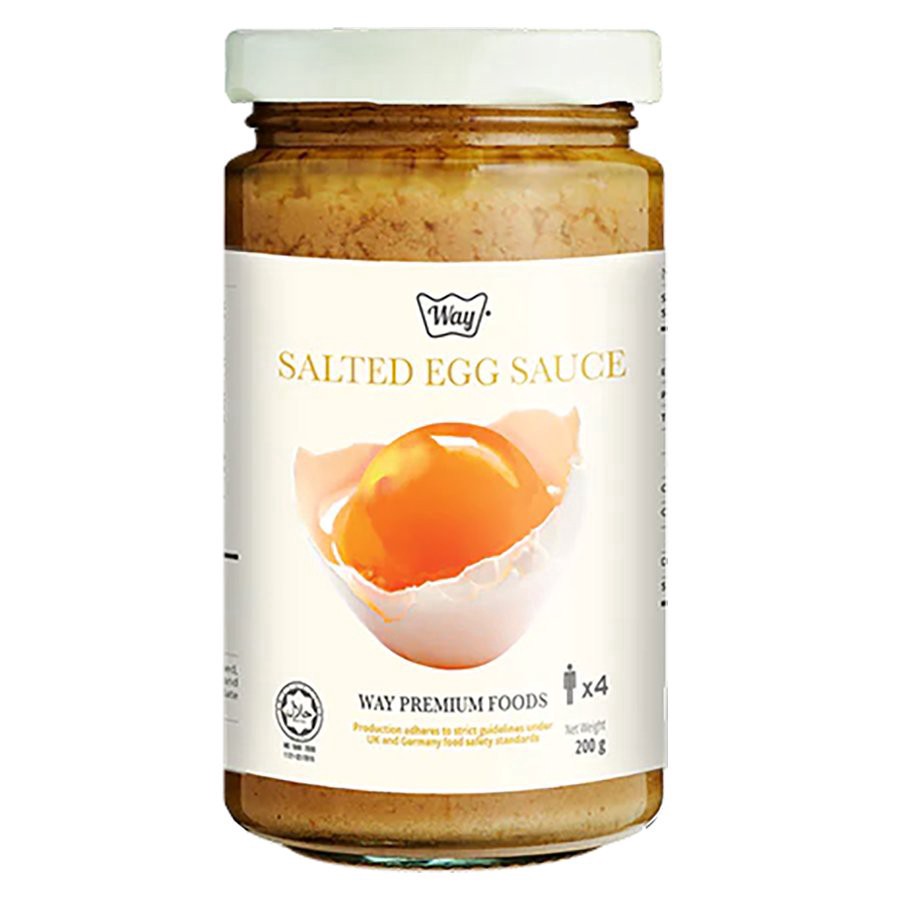 slide 1 of 1, Way Premium Salted Egg Sauce, 200 gram
