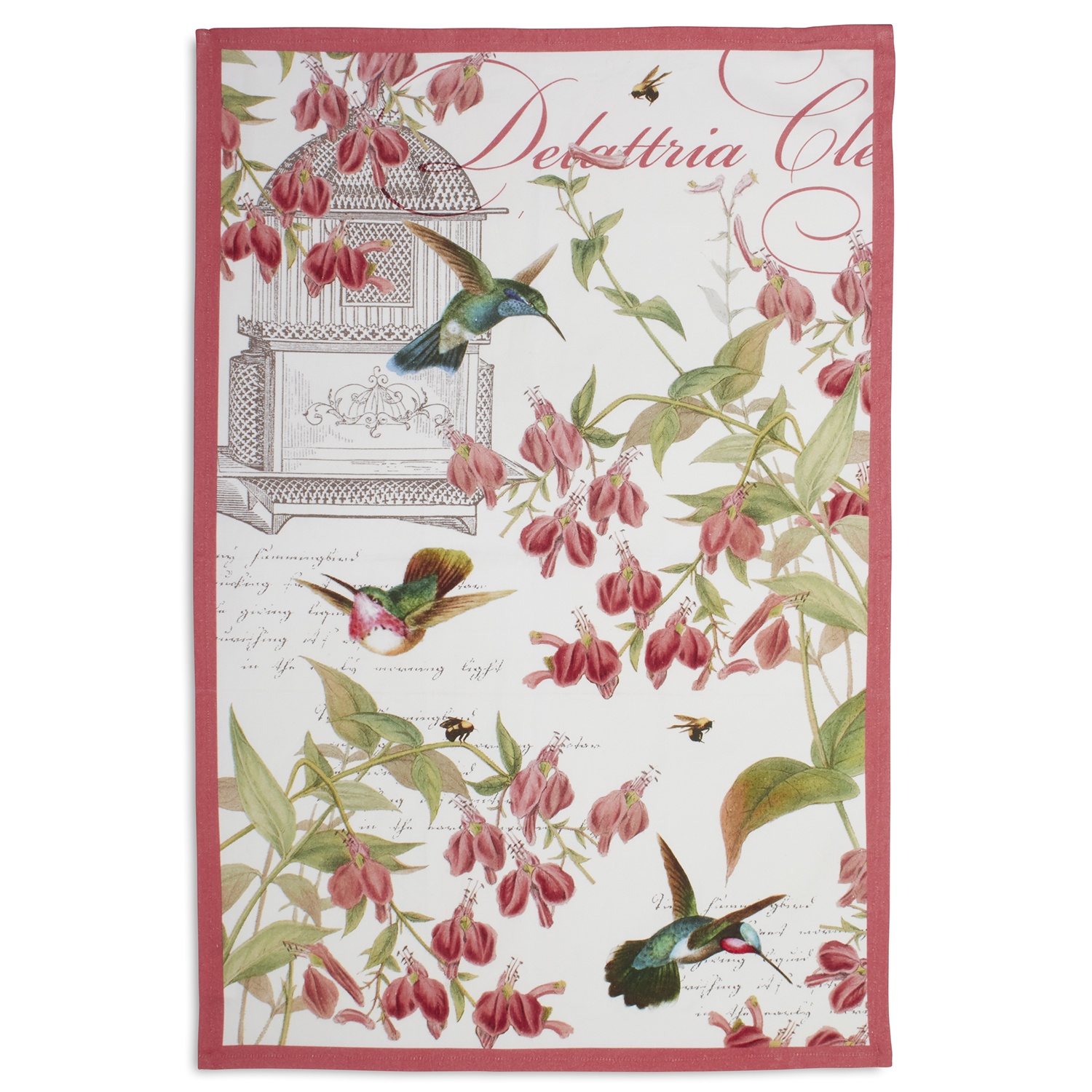 slide 1 of 1, Sur La Table Botanical Hummingbird Kitchen Towel, 30 in x 20 in