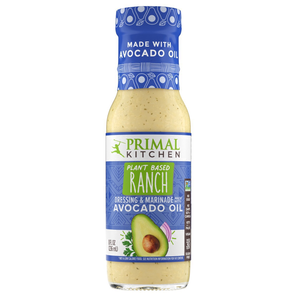 slide 19 of 39, Primal Kitchen Plant Based Ranch Dressing - 8 fl oz, 8 fl oz