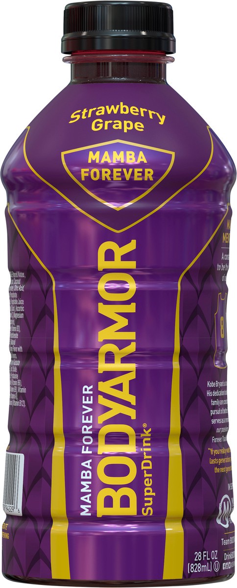 slide 5 of 6, BODYARMOR Sports Drink, Strawberry Grape, Coconut Water Hydration, Natural Flavors With Vitamins, Potassium-Packed Electrolytes, 28 fl oz, 28 fl oz