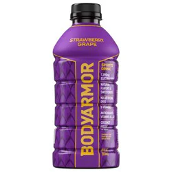 BODYARMOR Strawberry Grape Electrolyte Sports Drink, 28 fl oz Bottle