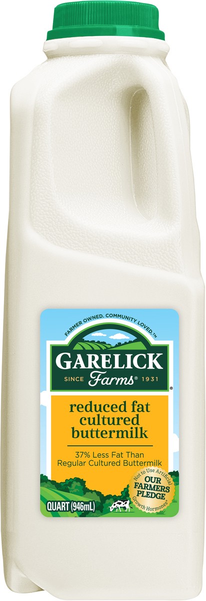 slide 2 of 7, Garelick Farms Reduced Fat Cultured Buttermilk - 1 qt, 1 qt