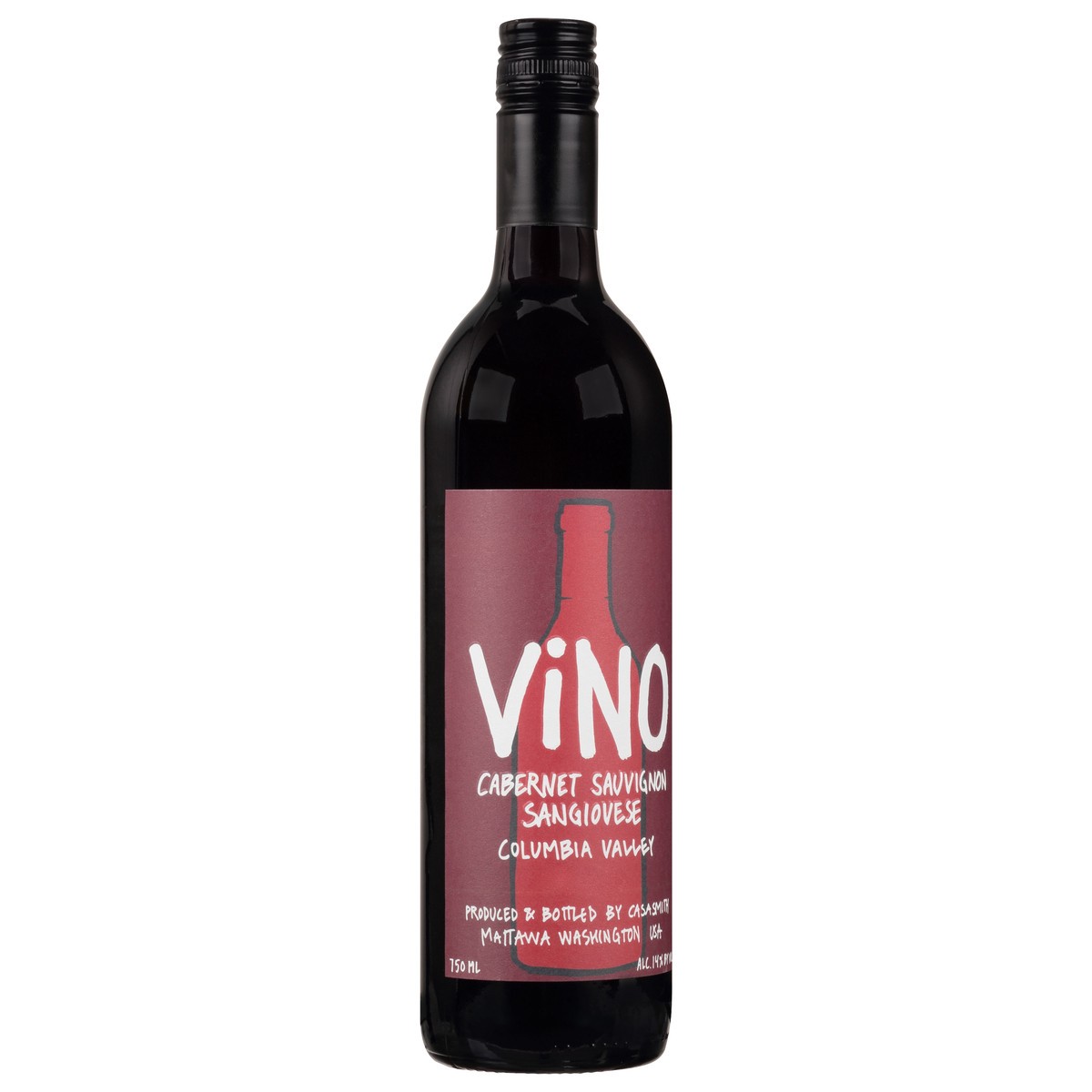 slide 9 of 9, VINO Cabernet Sauvignon Red Wine, Columbia Valley, Washington, 750 ml