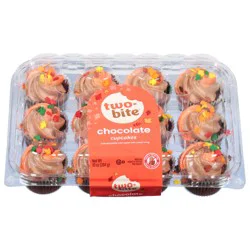 two-bite Chocolate Cupcakes 10 oz