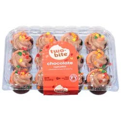 two-bite Chocolate Cupcakes 10 oz