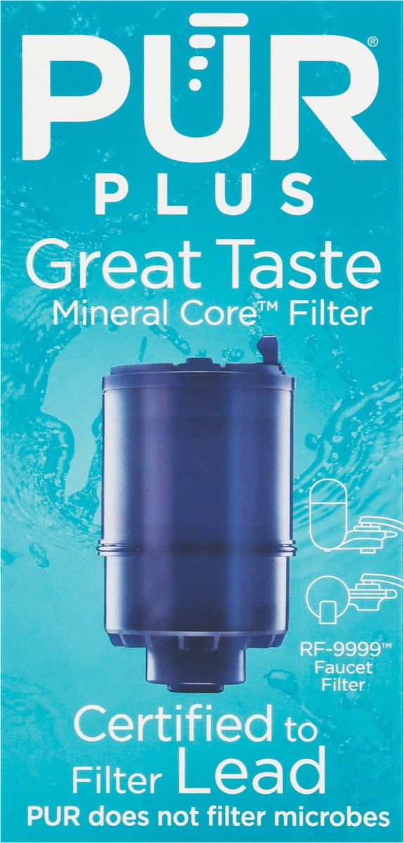 slide 1 of 11, PUR Plus Mineral Core Faucet Filter 1 ea, 1 ct