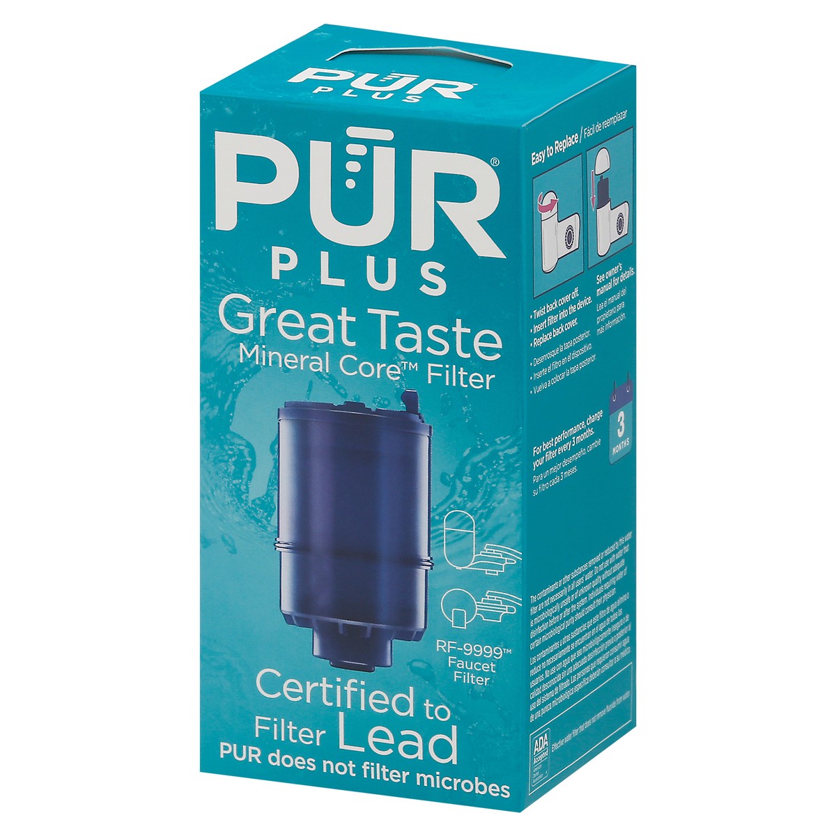 slide 10 of 11, PUR Plus Mineral Core Faucet Filter 1 ea, 1 ct