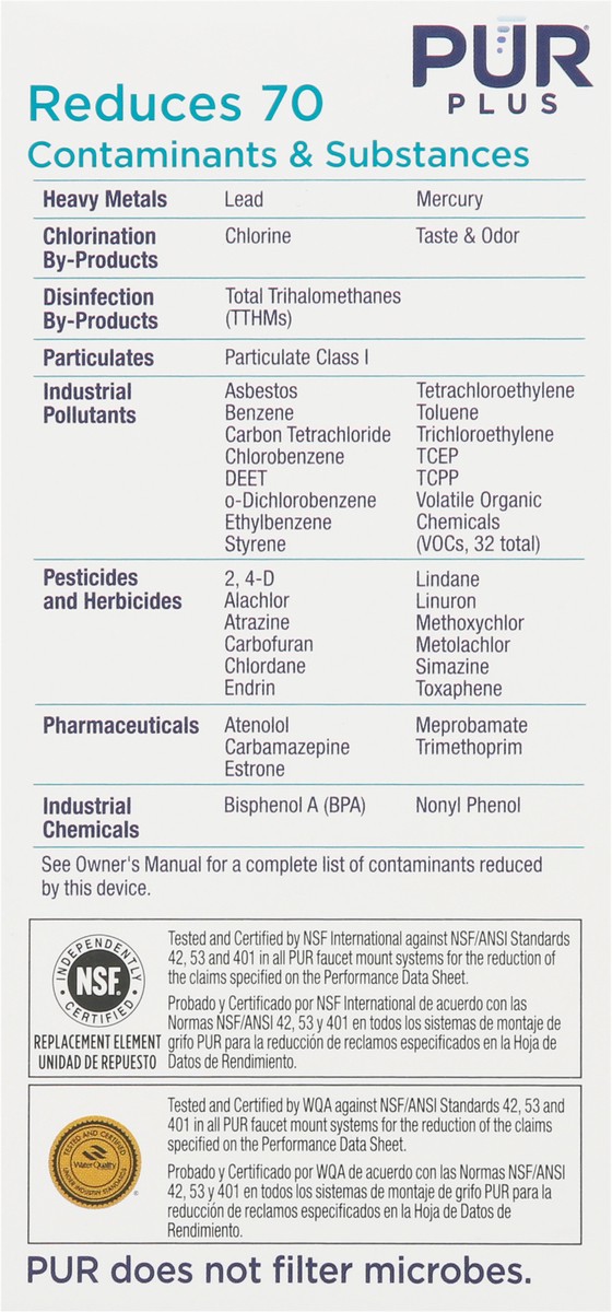 slide 5 of 11, PUR Plus Mineral Core Faucet Filter 1 ea, 1 ct