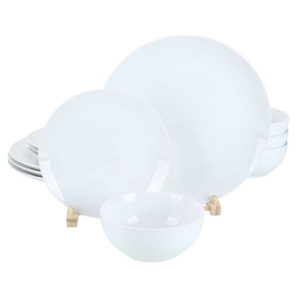 slide 3 of 3, Dash of That Coupe Dinnerware Set, 12 ct