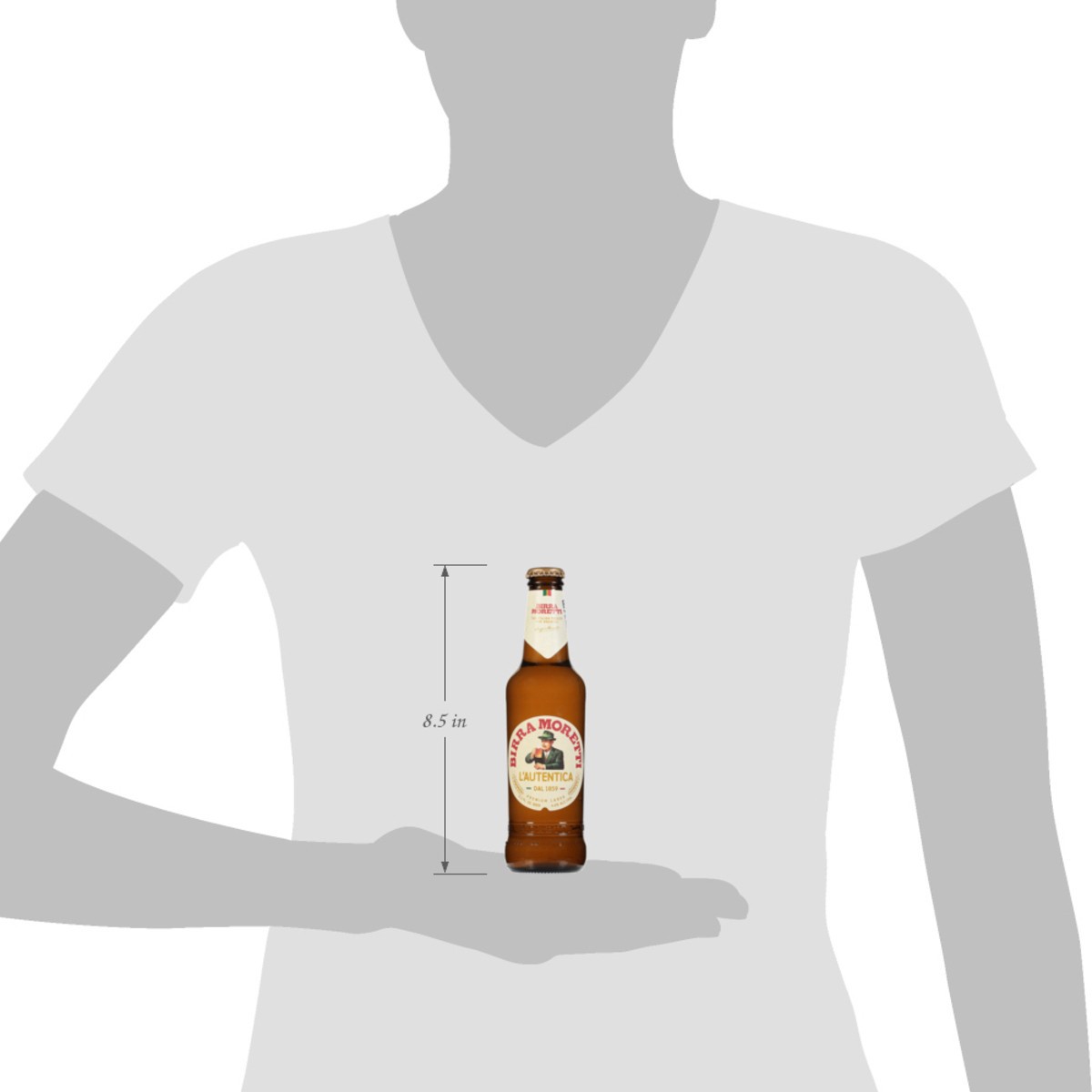 slide 9 of 13, Birra Moretti Premium Lager L'Auentica Beer 330 ml, 330 ml