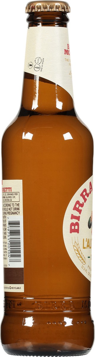 slide 5 of 13, Birra Moretti Premium Lager L'Auentica Beer 330 ml, 330 ml