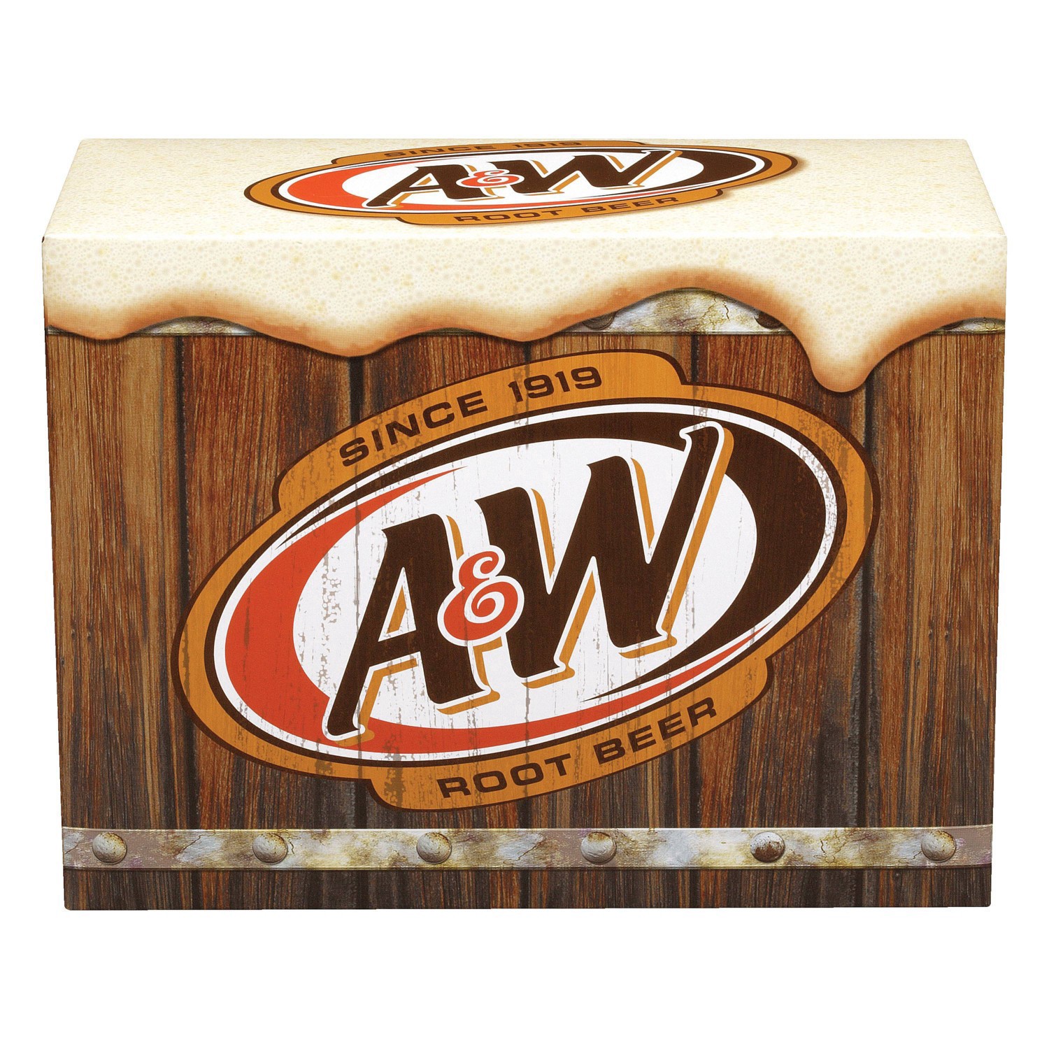 slide 2 of 7, A&W Root Beer Soda, 12 fl oz cans, 12 pack, 12 ct
