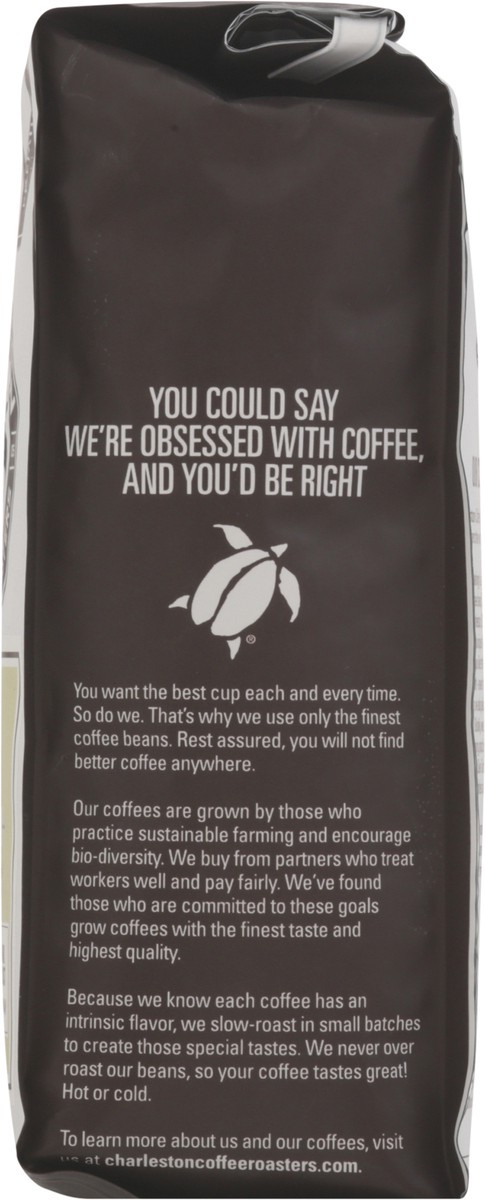 slide 5 of 11, Charleston Coffee Roasters Dark Roast Whole Bean Organic Kiawah Coffee 12 oz, 12 oz