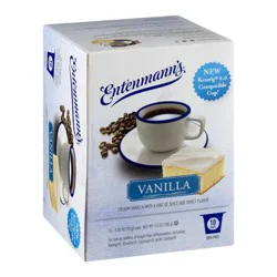 Entenmann's Entenmanns Coffee Arabica K-Cup Pods Vanilla- 0.35 oz
