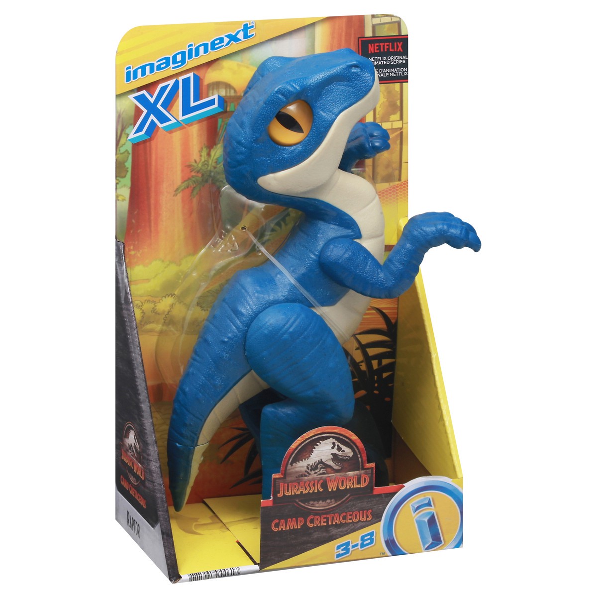 slide 12 of 12, Imaginext XL Camp Cretaceous Jurassic World Toy 1 ea, 1 ct