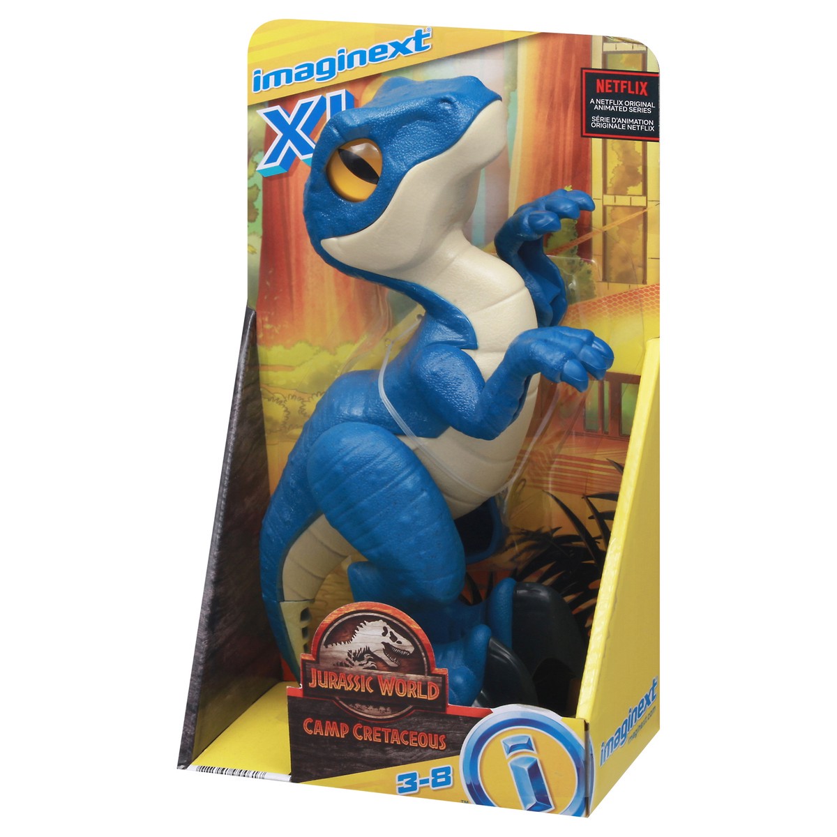 slide 4 of 12, Imaginext XL Camp Cretaceous Jurassic World Toy 1 ea, 1 ct