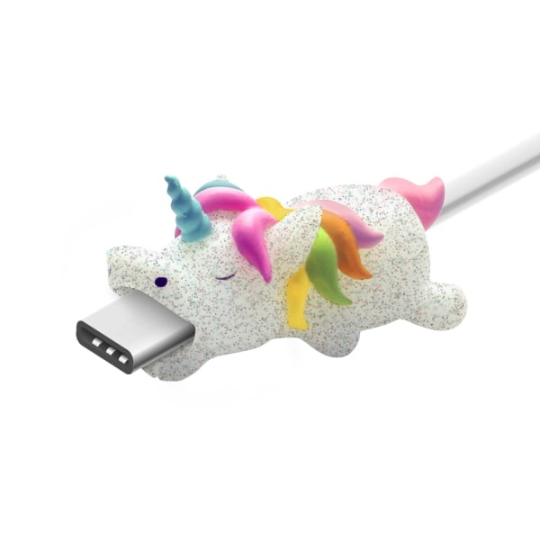 slide 1 of 1, Digital Energy Cable Critters, Unicorn, Dms3-1160, 1 ct