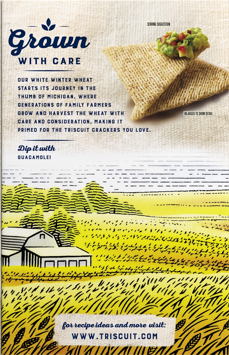 slide 5 of 9, Triscuit Thin Crisps Whole Grain Wheat Vegan Crackers - 7.1oz, 7.1 oz