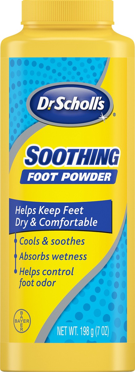 slide 6 of 6, Dr. Scholl's Soothing Foot Powder, 198 gram