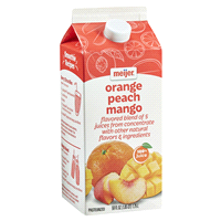 slide 4 of 29, Meijer Orange Peach Mango 100% Juice - 59 fl oz, 59 fl oz