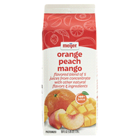 slide 5 of 29, Meijer Orange Peach Mango 100% Juice - 59 fl oz, 59 fl oz