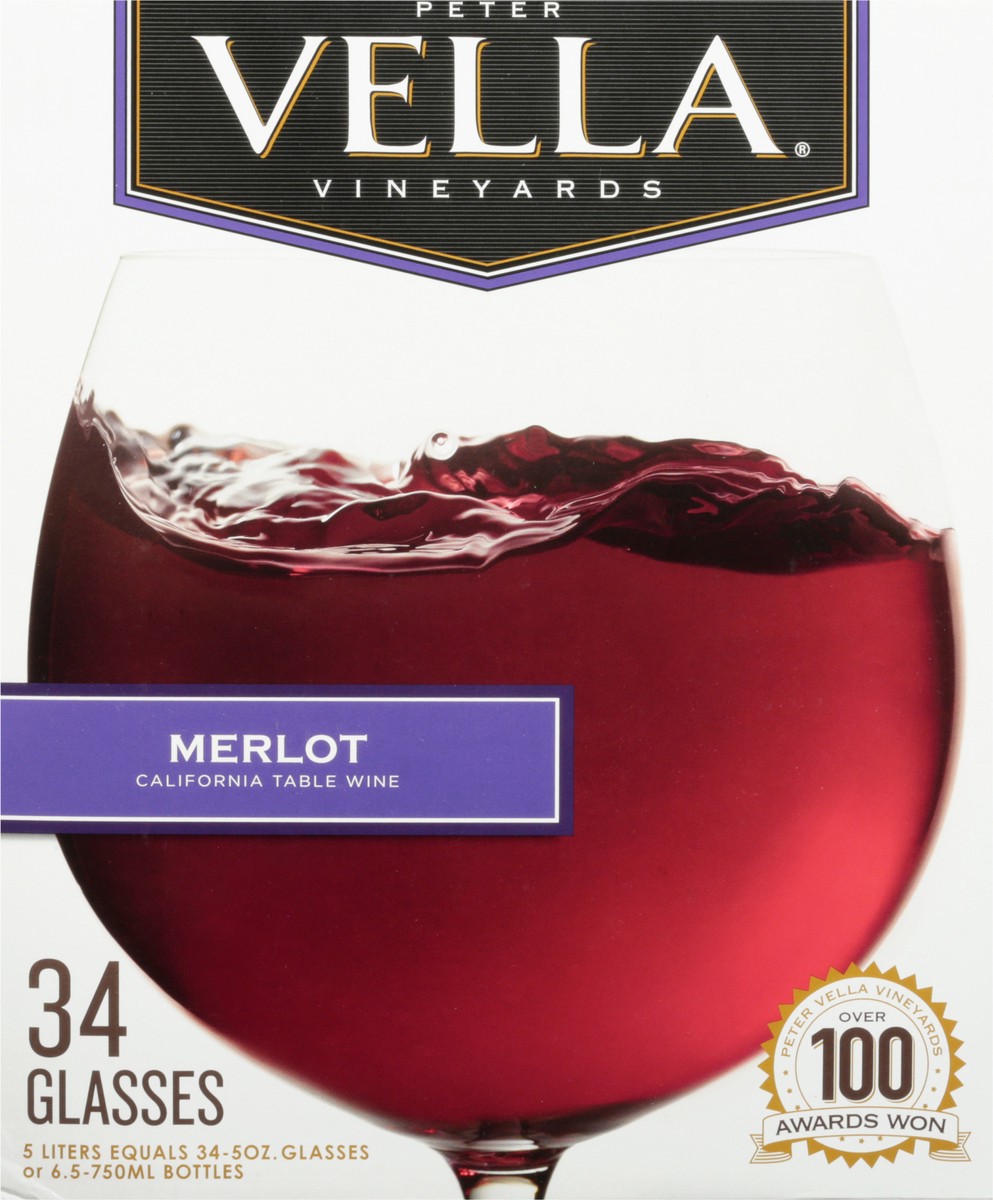 slide 5 of 9, Peter Vella Vineyards Red Wine, 5 liter