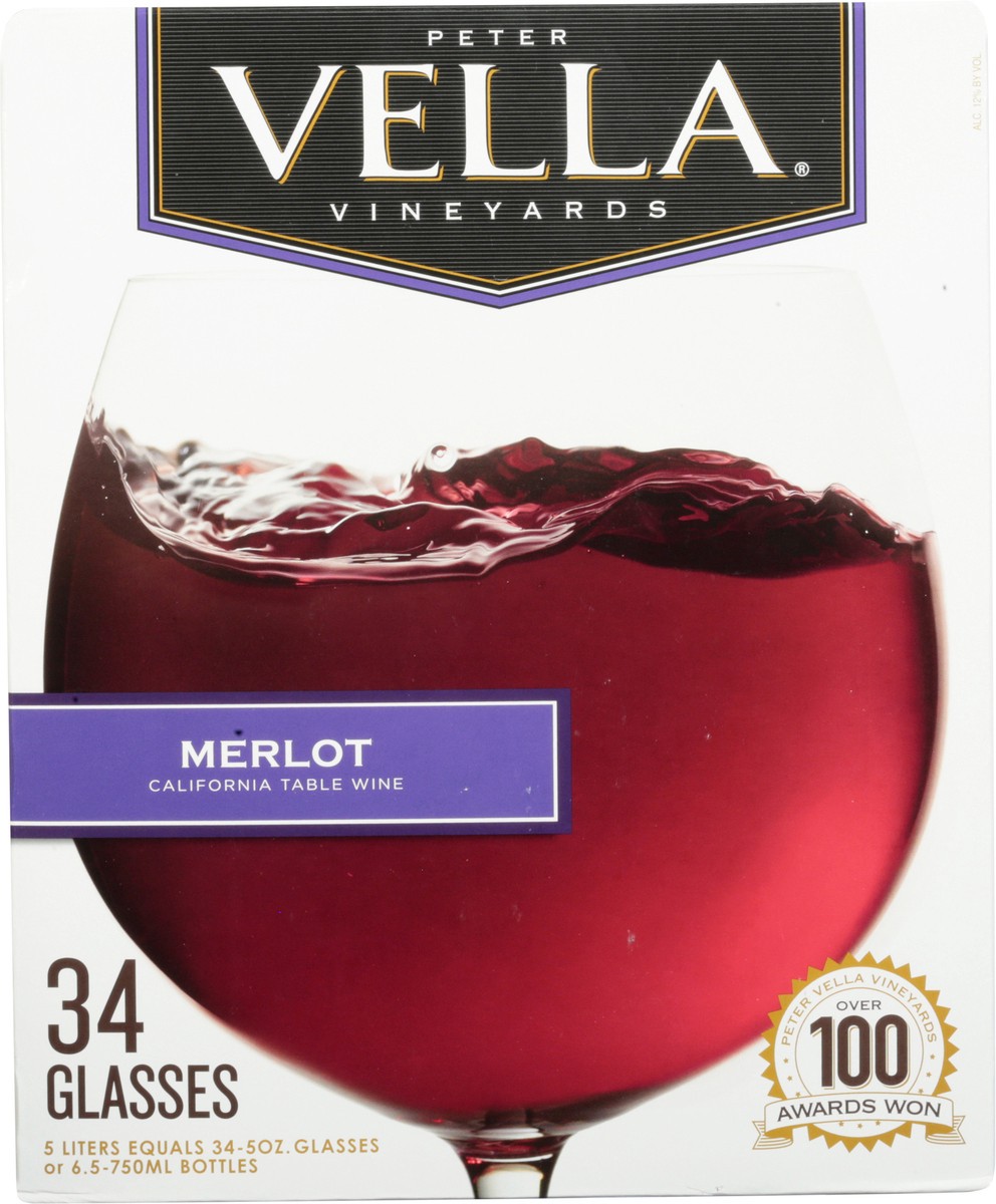 slide 2 of 9, Peter Vella Vineyards Red Wine, 5 liter