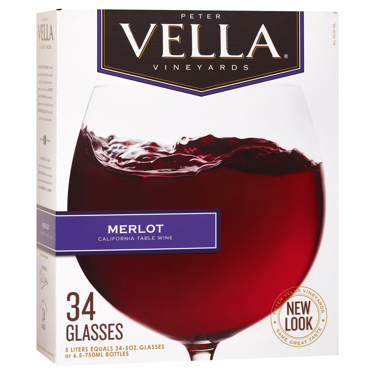 slide 1 of 9, Peter Vella Vineyards Red Wine, 5 liter