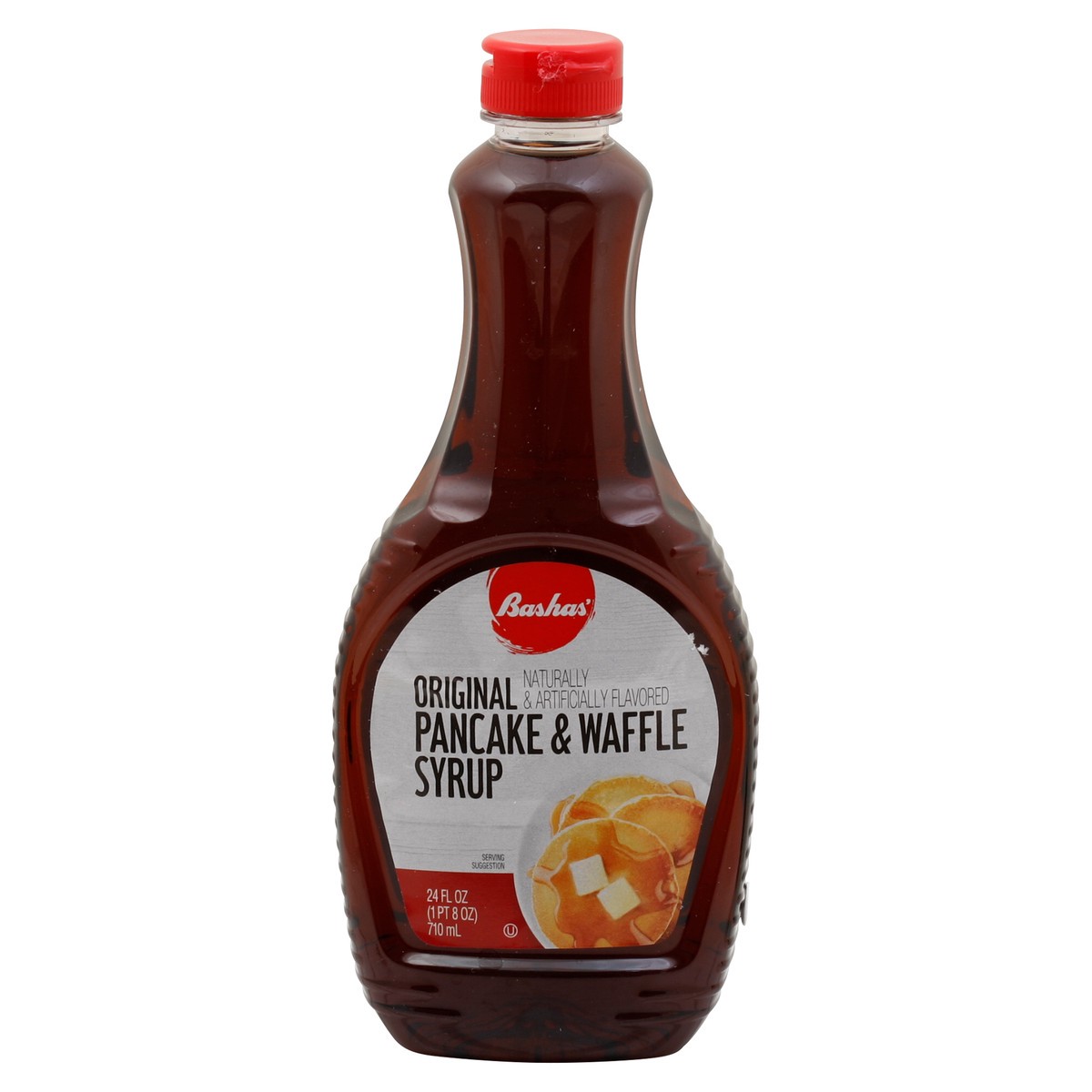 slide 4 of 13, Bashas Pancake Syrup Original, 24 oz