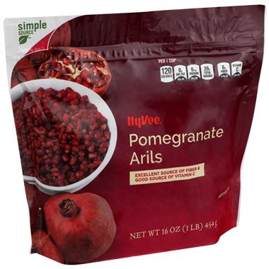 slide 1 of 1, Hy-vee Pomegranate Arils, 16 oz