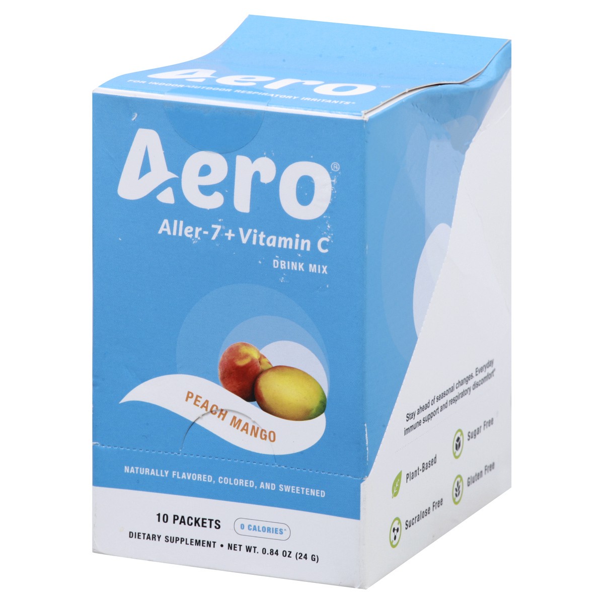 slide 2 of 13, Aero Aller-7 + Vitamin C 10 ea, 10 ct