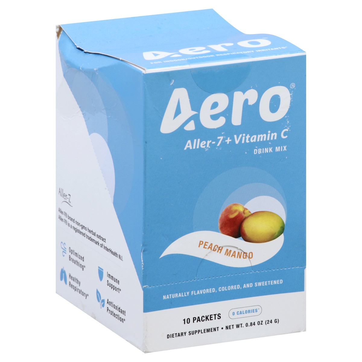 slide 13 of 13, Aero Aller-7 + Vitamin C 10 ea, 10 ct