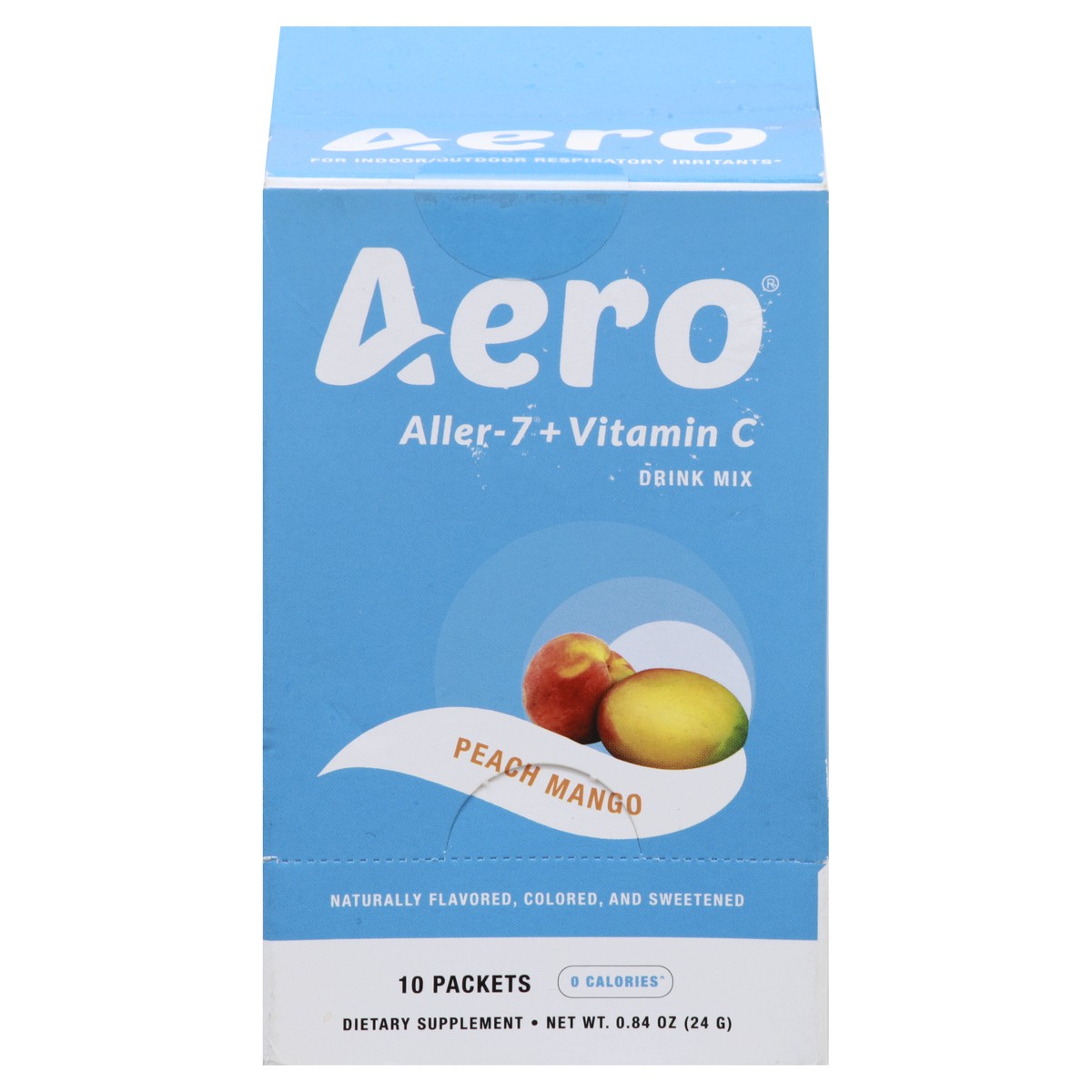 slide 1 of 13, Aero Aller-7 + Vitamin C 10 ea, 10 ct