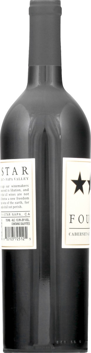 slide 7 of 9, Four Star Cabernet Sauvignon 750 ml, 750 ml