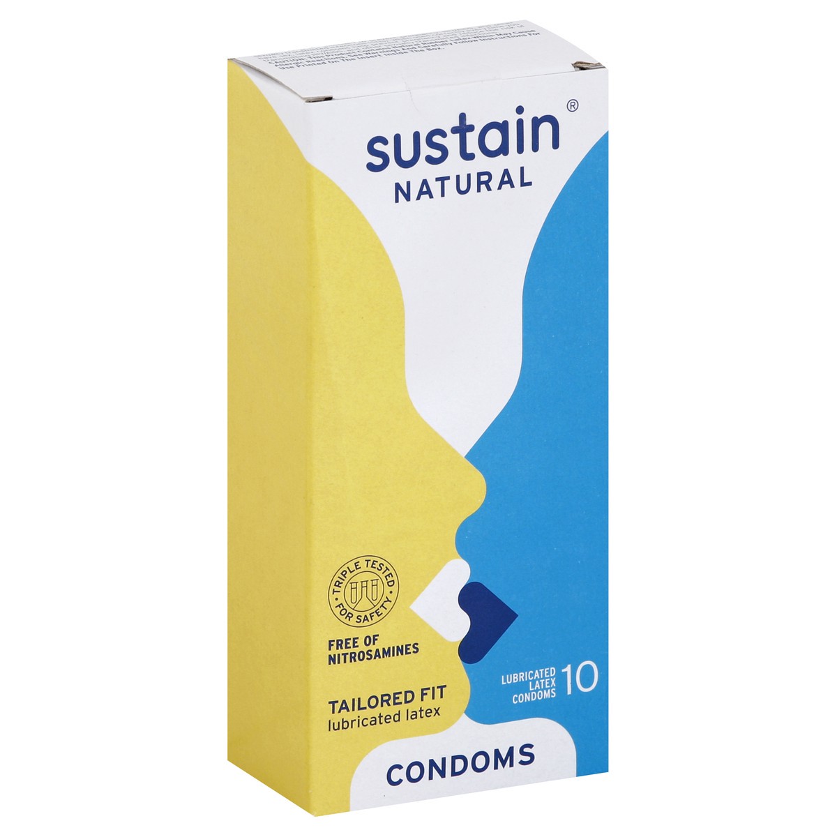 slide 3 of 5, Sustain Condoms 10 ea, 10 ct