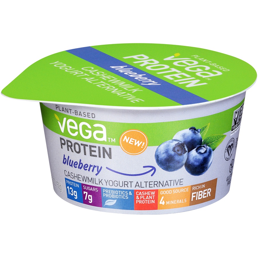 slide 1 of 8, Vega Blueberry Yogurt, 5.3 oz