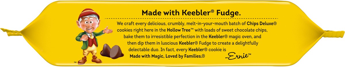 slide 2 of 11, KEEBLER Chips Deluxe, Fudge Dipped Cookies, Pantry Pack, 9.4oz, 9.4 oz