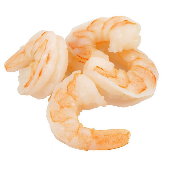 slide 1 of 1, 91/120 Cooked Tail Off White Shrimp, 2 lb