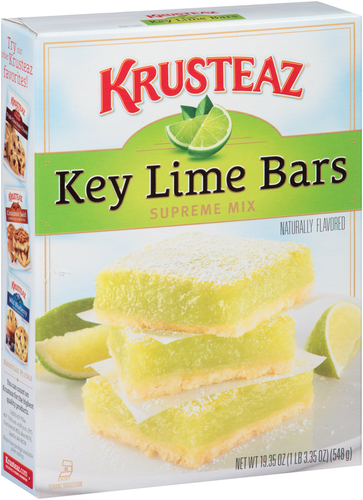 slide 1 of 1, Krusteaz Key Lime Bars Supreme Mix, 19.35 oz